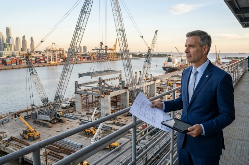 Gerente de División de Grúas Marítimas y Construcción Liebherr-Argentina