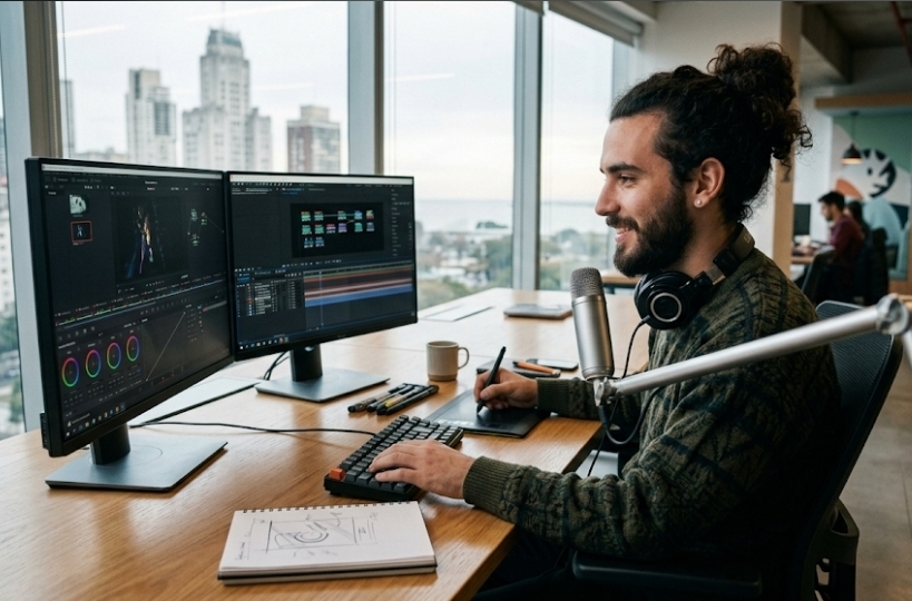 Motion Graphics y Editor de Video ​AlgaeCal