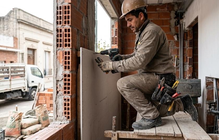 Oficial para mantenimiento y obras en construcción Gd service